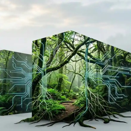 Exploring Green Tech Initiatives in the Cloud Space How Digital Infrastructure Is Learning to Breathe Easier.creae a image for blog post